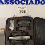 LOTE 405 - 01 DRONE. (NO ESTADO, LEILÃO NÃO TEM GARANTIA E NEM DEVOLUÇÃO, SUJEITO A POSSÍVEIS AVARIAS VISÍVEIS/OCULTAS E/OU AUSÊNCIA DE COMPONENTES).