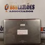 LOTE 227 - 01 TABLET SAMSUNG PARA RETIRADA DE PEÇAS. (NO ESTADO, LEILÃO NÃO TEM GARANTIA E NEM DEVOLUÇÃO, SUJEITO A POSSÍVEIS AVARIAS VISÍVEIS/OCULTAS E/OU AUSÊNCIA DE COMPONENTES).