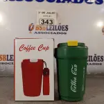 LOTE 343 - 01 COPO PARA CAFÉ. (NO ESTADO, LEILÃO NÃO TEM GARANTIA E NEM DEVOLUÇÃO, SUJEITO A POSSÍVEIS AVARIAS VISÍVEIS/OCULTAS E/OU AUSÊNCIA DE COMPONENTES).