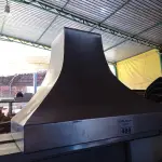 LOTE 488 - 01 COIFA EM AÇO INOX. (NO ESTADO, LEILÃO NÃO TEM GARANTIA E NEM DEVOLUÇÃO, SUJEITO A POSSÍVEIS AVARIAS VISÍVEIS/OCULTAS E/OU AUSÊNCIA DE COMPONENTES).