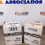 LOTE 331 - 02 CAIXAS COM ADESIVO VEDANTE A BASE DE PESILOX 20G COM 12 BISNAGAS CADA. (NO ESTADO, LEILÃO NÃO TEM GARANTIA E NEM DEVOLUÇÃO, SUJEITO A POSSÍVEIS AVARIAS VISÍVEIS/OCULTAS E/OU AUSÊNCIA DE COMPONENTES).