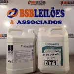 LOTE 471 - 02 GALÕES DE ÁLCOOL EM GEL ANTISSÉPTICO HIGIENIZADOR DE MÃOS 70% 4KG CADA. (NO ESTADO, LEILÃO NÃO TEM GARANTIA E NEM DEVOLUÇÃO, SUJEITO A POSSÍVEIS AVARIAS VISÍVEIS/OCULTAS E/OU AUSÊNCIA DE COMPONENTES).
