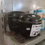 LOTE 477 - 02 MOTORES PARA REFRIGERAÇÃO. (NO ESTADO, LEILÃO NÃO TEM GARANTIA E NEM DEVOLUÇÃO, SUJEITO A POSSÍVEIS AVARIAS VISÍVEIS/OCULTAS E/OU AUSÊNCIA DE COMPONENTES).