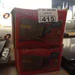 LOTE 415 - 02 CAIXAS DE DRYKOTEC 5500, REVESTIMENTO IMPERMEABILIZANTE FLEXÍVEL 18KG.  (NO ESTADO, LEILÃO NÃO TEM GARANTIA E NEM DEVOLUÇÃO, SUJEITO A POSSÍVEIS AVARIAS VISÍVEIS/OCULTAS E/OU AUSÊNCIA DE COMPONENTES).