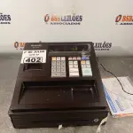 LOTE 402 - 01 CAIXA REGISTRADORA MARCA SHARP XE-A107. (NO ESTADO, LEILÃO NÃO TEM GARANTIA E NEM DEVOLUÇÃO, SUJEITO A POSSÍVEIS AVARIAS VISÍVEIS/OCULTAS E/OU AUSÊNCIA DE COMPONENTES).