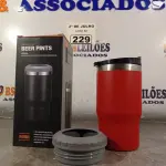 LOTE 229 - 01 COPO TÉRMICO 420ML. (NO ESTADO, LEILÃO NÃO TEM GARANTIA E NEM DEVOLUÇÃO, SUJEITO A POSSÍVEIS AVARIAS VISÍVEIS/OCULTAS E/OU AUSÊNCIA DE COMPONENTES).