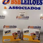 LOTE 197 - 02 FILTROS DE DIESEL WIX. (NO ESTADO, LEILÃO NÃO TEM GARANTIA E NEM DEVOLUÇÃO, SUJEITO A POSSÍVEIS AVARIAS VISÍVEIS/OCULTAS E/OU AUSÊNCIA DE COMPONENTES).
