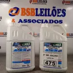 LOTE 475 - 10 LITROS DE HIPOCLORITO DE SÓDIO 12%. (NO ESTADO, LEILÃO NÃO TEM GARANTIA E NEM DEVOLUÇÃO, SUJEITO A POSSÍVEIS AVARIAS VISÍVEIS/OCULTAS E/OU AUSÊNCIA DE COMPONENTES).