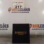 LOTE 217 - 01 RELÓGIO DE PULSO ANALÓGICO. (NO ESTADO, LEILÃO NÃO TEM GARANTIA E NEM DEVOLUÇÃO, SUJEITO A POSSÍVEIS AVARIAS VISÍVEIS/OCULTAS E/OU AUSÊNCIA DE COMPONENTES).