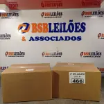 LOTE 466 - 02 CAIXAS COM BISNAGAS DE ÁLCOOL EM GEL 70% COM HIDRATANTE 440G COM 12 UNIDADES CADA. (NO ESTADO, LEILÃO NÃO TEM GARANTIA E NEM DEVOLUÇÃO, SUJEITO A POSSÍVEIS AVARIAS VISÍVEIS/OCULTAS E/OU AUSÊNCIA DE COMPONENTES).