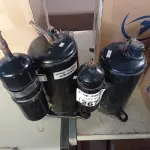 LOTE 267 - 02 MOTORES PARA AR CONDICIONADO. (NO ESTADO, LEILÃO NÃO TEM GARANTIA E NEM DEVOLUÇÃO, SUJEITO A POSSÍVEIS AVARIAS VISÍVEIS/OCULTAS E/OU AUSÊNCIA DE COMPONENTES).