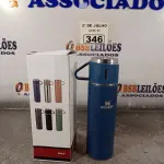 LOTE 346 - 01 GARRAFA PARA CAFÉ 500ML. (NO ESTADO, LEILÃO NÃO TEM GARANTIA E NEM DEVOLUÇÃO, SUJEITO A POSSÍVEIS AVARIAS VISÍVEIS/OCULTAS E/OU AUSÊNCIA DE COMPONENTES).