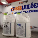 LOTE 289 - 10 LITROS DE AGI PRO EVOLUTION RESTAURADOR DE BRILHO. (NO ESTADO, LEILÃO NÃO TEM GARANTIA E NEM DEVOLUÇÃO, SUJEITO A POSSÍVEIS AVARIAS VISÍVEIS/OCULTAS E/OU AUSÊNCIA DE COMPONENTES).