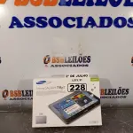 LOTE 228 - 01 TABLET SAMSUNG PARA RETIRADA DE PEÇAS. (NO ESTADO, LEILÃO NÃO TEM GARANTIA E NEM DEVOLUÇÃO, SUJEITO A POSSÍVEIS AVARIAS VISÍVEIS/OCULTAS E/OU AUSÊNCIA DE COMPONENTES).