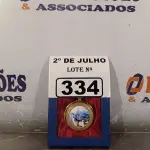 LOTE 334 - 01 RELÓGIO DE BOLSO. (NO ESTADO, LEILÃO NÃO TEM GARANTIA E NEM DEVOLUÇÃO, SUJEITO A POSSÍVEIS AVARIAS VISÍVEIS/OCULTAS E/OU AUSÊNCIA DE COMPONENTES).
