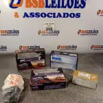 LOTE 206 - 01 LOTE DE PASTILHA DE FREIO, SENDO  02 FORD EXPLORER, 01 LAND ROVER VELAR, 01 SENTRA/TIIDA (NO ESTADO, LEILÃO NÃO TEM GARANTIA E NEM DEVOLUÇÃO, SUJEITO A POSSÍVEIS AVARIAS VISÍVEIS/OCULTAS E/OU AUSÊNCIA DE COMPONENTES).