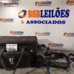 LOTE 276 - 01 FILMADORA SONY COM CASE. (NO ESTADO, LEILÃO NÃO TEM GARANTIA E NEM DEVOLUÇÃO, SUJEITO A POSSÍVEIS AVARIAS VISÍVEIS/OCULTAS E/OU AUSÊNCIA DE COMPONENTES).