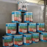 LOTE 480 - 12 LATAS DE MASSA PARA MADEIRA CORES DIVERSAS. (NO ESTADO, LEILÃO NÃO TEM GARANTIA E NEM DEVOLUÇÃO, SUJEITO A POSSÍVEIS AVARIAS VISÍVEIS/OCULTAS E/OU AUSÊNCIA DE COMPONENTES).