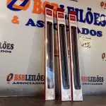 LOTE 012 - 03 BARRAS MAGNÉTICAS PARA FACAS E FERRAMENTAS. (NO ESTADO, LEILÃO NÃO TEM GARANTIA E NEM DEVOLUÇÃO, SUJEITO A POSSÍVEIS AVARIAS VISÍVEIS/OCULTAS E/OU AUSÊNCIA DE COMPONENTES).