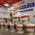 LOTE 264 - 10 KG DE REJUNTAMENTO ACRÍLICO SUPER JUNTA. (NO ESTADO, LEILÃO NÃO TEM GARANTIA E NEM DEVOLUÇÃO, SUJEITO A POSSÍVEIS AVARIAS VISÍVEIS/OCULTAS E/OU AUSÊNCIA DE COMPONENTES).
