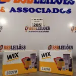 LOTE 205 - 02 FILTROS DE DIESEL WIX. (NO ESTADO, LEILÃO NÃO TEM GARANTIA E NEM DEVOLUÇÃO, SUJEITO A POSSÍVEIS AVARIAS VISÍVEIS/OCULTAS E/OU AUSÊNCIA DE COMPONENTES).