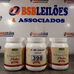 LOTE 398 - 03 POTES DE LEVEDURAS EM FLOCOS 500G SABOR NATURAL. (NO ESTADO, LEILÃO NÃO TEM GARANTIA E NEM DEVOLUÇÃO, SUJEITO A POSSÍVEIS AVARIAS VISÍVEIS/OCULTAS E/OU AUSÊNCIA DE COMPONENTES).