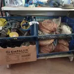 LOTE 303 - 01 LOTE COM MATERIAIS DIVERSOS. (NO ESTADO, LEILÃO NÃO TEM GARANTIA E NEM DEVOLUÇÃO, SUJEITO A POSSÍVEIS AVARIAS VISÍVEIS/OCULTAS E/OU AUSÊNCIA DE COMPONENTES).