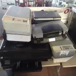 LOTE 412 - 10 IMPRESSORAS MARCAS E MODELOS DIVERSOS PARA RETIRADA DE PEÇAS. (NO ESTADO, LEILÃO NÃO TEM GARANTIA E NEM DEVOLUÇÃO, SUJEITO A POSSÍVEIS AVARIAS VISÍVEIS/OCULTAS E/OU AUSÊNCIA DE COMPONENTES).