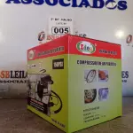 LOTE 005 - 01 COMPRESSOR DE AR PORTÁTIL 12V. (NO ESTADO, LEILÃO NÃO TEM GARANTIA E NEM DEVOLUÇÃO, SUJEITO A POSSÍVEIS AVARIAS VISÍVEIS/OCULTAS E/OU AUSÊNCIA DE COMPONENTES).