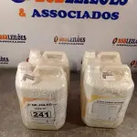 LOTE 241 - 20 LITROS DE ESPUMA HIGIENIZADORA PARA ANTISSEPSIA INSTANTÂNEA DAS MÃOS. (NO ESTADO, LEILÃO NÃO TEM GARANTIA E NEM DEVOLUÇÃO, SUJEITO A POSSÍVEIS AVARIAS VISÍVEIS/OCULTAS E/OU AUSÊNCIA DE COMPONENTES).
