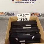LOTE 382 - 01 LOTE COM VÁRIAS BATERIAS DE NOTEBOOK MARCAS E MODELOS DIVERSOS. (NO ESTADO, LEILÃO NÃO TEM GARANTIA E NEM DEVOLUÇÃO, SUJEITO A POSSÍVEIS AVARIAS VISÍVEIS/OCULTAS E/OU AUSÊNCIA DE COMPONENTES).