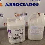 LOTE 438 - 01 GALÃO DE LIMPA ALUMÍNIO E 01 GALÃO DE CLEAN UP FOOD, DETERGENTE ALCALINO PARA MÁQUINAS DE LAVAR LOUÇAS E TALHERES. (NO ESTADO, LEILÃO NÃO TEM GARANTIA E NEM DEVOLUÇÃO, SUJEITO A POSSÍVEIS AVARIAS VISÍVEIS/OCULTAS E/OU AUSÊNCIA DE COMPONENTES).