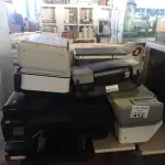 LOTE 412 - 10 IMPRESSORAS MARCAS E MODELOS DIVERSOS PARA RETIRADA DE PEÇAS. (NO ESTADO, LEILÃO NÃO TEM GARANTIA E NEM DEVOLUÇÃO, SUJEITO A POSSÍVEIS AVARIAS VISÍVEIS/OCULTAS E/OU AUSÊNCIA DE COMPONENTES).