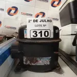 LOTE 310 - 02 MOTORES PARA REFRIGERAÇÃO. (NO ESTADO, LEILÃO NÃO TEM GARANTIA E NEM DEVOLUÇÃO, SUJEITO A POSSÍVEIS AVARIAS VISÍVEIS/OCULTAS E/OU AUSÊNCIA DE COMPONENTES).
