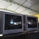LOTE 481 - 03 TV’S DE TUBO MARCAS E MODELOS DIVERSOS. (NO ESTADO, LEILÃO NÃO TEM GARANTIA E NEM DEVOLUÇÃO, SUJEITO A POSSÍVEIS AVARIAS VISÍVEIS/OCULTAS E/OU AUSÊNCIA DE COMPONENTES).