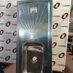 LOTE 261 - 01 PIA EM AÇO INOX CIMENTADA COM 01 CUBA MEDINDO 1,80M X 0,53CM. (NO ESTADO, LEILÃO NÃO TEM GARANTIA E NEM DEVOLUÇÃO, SUJEITO A POSSÍVEIS AVARIAS VISÍVEIS/OCULTAS E/OU AUSÊNCIA DE COMPONENTES).