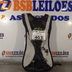LOTE 403 - 01 CAMELBAK NA COR PRETA. (NO ESTADO, LEILÃO NÃO TEM GARANTIA E NEM DEVOLUÇÃO, SUJEITO A POSSÍVEIS AVARIAS VISÍVEIS/OCULTAS E/OU AUSÊNCIA DE COMPONENTES).