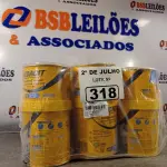 LOTE 318 - 06 LATAS DE ADESIVO ESTRUTURAL DE BASE EPÓXI MEDIA FLUIDEZ COMPONENTES A+B. (NO ESTADO, LEILÃO NÃO TEM GARANTIA E NEM DEVOLUÇÃO, SUJEITO A POSSÍVEIS AVARIAS VISÍVEIS/OCULTAS E/OU AUSÊNCIA DE COMPONENTES).
