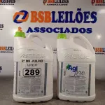 LOTE 289 - 10 LITROS DE AGI PRO EVOLUTION RESTAURADOR DE BRILHO. (NO ESTADO, LEILÃO NÃO TEM GARANTIA E NEM DEVOLUÇÃO, SUJEITO A POSSÍVEIS AVARIAS VISÍVEIS/OCULTAS E/OU AUSÊNCIA DE COMPONENTES).