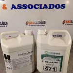 LOTE 471 - 02 GALÕES DE ÁLCOOL EM GEL ANTISSÉPTICO HIGIENIZADOR DE MÃOS 70% 4KG CADA. (NO ESTADO, LEILÃO NÃO TEM GARANTIA E NEM DEVOLUÇÃO, SUJEITO A POSSÍVEIS AVARIAS VISÍVEIS/OCULTAS E/OU AUSÊNCIA DE COMPONENTES).