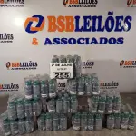 LOTE 255 - 01 LOTE COM GRANDE QUANTIDADE DE BISNAGAS COLORANTE SUVINIL.  (NO ESTADO, LEILÃO NÃO TEM GARANTIA E NEM DEVOLUÇÃO, SUJEITO A POSSÍVEIS AVARIAS VISÍVEIS/OCULTAS E/OU AUSÊNCIA DE COMPONENTES).
