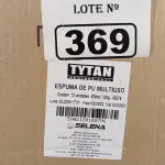 LOTE 369 - 12 LATAS DE ESPUMA DE PU MULTIUSO TYTAN. (NO ESTADO, LEILÃO NÃO TEM GARANTIA E NEM DEVOLUÇÃO, SUJEITO A POSSÍVEIS AVARIAS VISÍVEIS/OCULTAS E/OU AUSÊNCIA DE COMPONENTES).