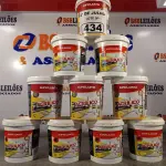 LOTE 434 - 10 KG DE REJUNTAMENTO ACRÍLICO SUPER JUNTA. (NO ESTADO, LEILÃO NÃO TEM GARANTIA E NEM DEVOLUÇÃO, SUJEITO A POSSÍVEIS AVARIAS VISÍVEIS/OCULTAS E/OU AUSÊNCIA DE COMPONENTES).