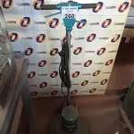LOTE 260 - 01 ENCERADEIRA INDUSTRIAL. (NO ESTADO, LEILÃO NÃO TEM GARANTIA E NEM DEVOLUÇÃO, SUJEITO A POSSÍVEIS AVARIAS VISÍVEIS/OCULTAS E/OU AUSÊNCIA DE COMPONENTES).