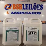 LOTE 312 - 02 GALÕES DE ÁLCOOL EM GEL ANTISSÉPTICO HIGIENIZADOR DE MÃOS 70% 4KG CADA. (NO ESTADO, LEILÃO NÃO TEM GARANTIA E NEM DEVOLUÇÃO, SUJEITO A POSSÍVEIS AVARIAS VISÍVEIS/OCULTAS E/OU AUSÊNCIA DE COMPONENTES).