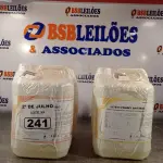 LOTE 241 - 20 LITROS DE ESPUMA HIGIENIZADORA PARA ANTISSEPSIA INSTANTÂNEA DAS MÃOS. (NO ESTADO, LEILÃO NÃO TEM GARANTIA E NEM DEVOLUÇÃO, SUJEITO A POSSÍVEIS AVARIAS VISÍVEIS/OCULTAS E/OU AUSÊNCIA DE COMPONENTES).