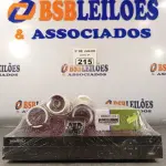 LOTE 215 - 01 DVR, 03 CÂMERAS DE SEGURANÇA E 01 FONTE. (NO ESTADO, LEILÃO NÃO TEM GARANTIA E NEM DEVOLUÇÃO, SUJEITO A POSSÍVEIS AVARIAS VISÍVEIS/OCULTAS E/OU AUSÊNCIA DE COMPONENTES).