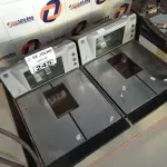 LOTE 245 - 02 BALANÇAS PARA CAIXA DE SUPERMERCADO. (NO ESTADO, LEILÃO NÃO TEM GARANTIA E NEM DEVOLUÇÃO, SUJEITO A POSSÍVEIS AVARIAS VISÍVEIS/OCULTAS E/OU AUSÊNCIA DE COMPONENTES).