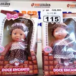 LOTE 115 - 02 BONECAS DOCE ENCANTO. (NO ESTADO, LEILÃO NÃO TEM GARANTIA E NEM DEVOLUÇÃO, SUJEITO A POSSÍVEIS AVARIAS VISÍVEIS/OCULTAS E/OU AUSÊNCIA DE COMPONENTES).