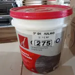 LOTE 275 - 01 BALDE DE CIMENTO QUEIMADO PISO FLEX DACAPÓ 25KG. (NO ESTADO, LEILÃO NÃO TEM GARANTIA E NEM DEVOLUÇÃO, SUJEITO A POSSÍVEIS AVARIAS VISÍVEIS/OCULTAS E/OU AUSÊNCIA DE COMPONENTES).